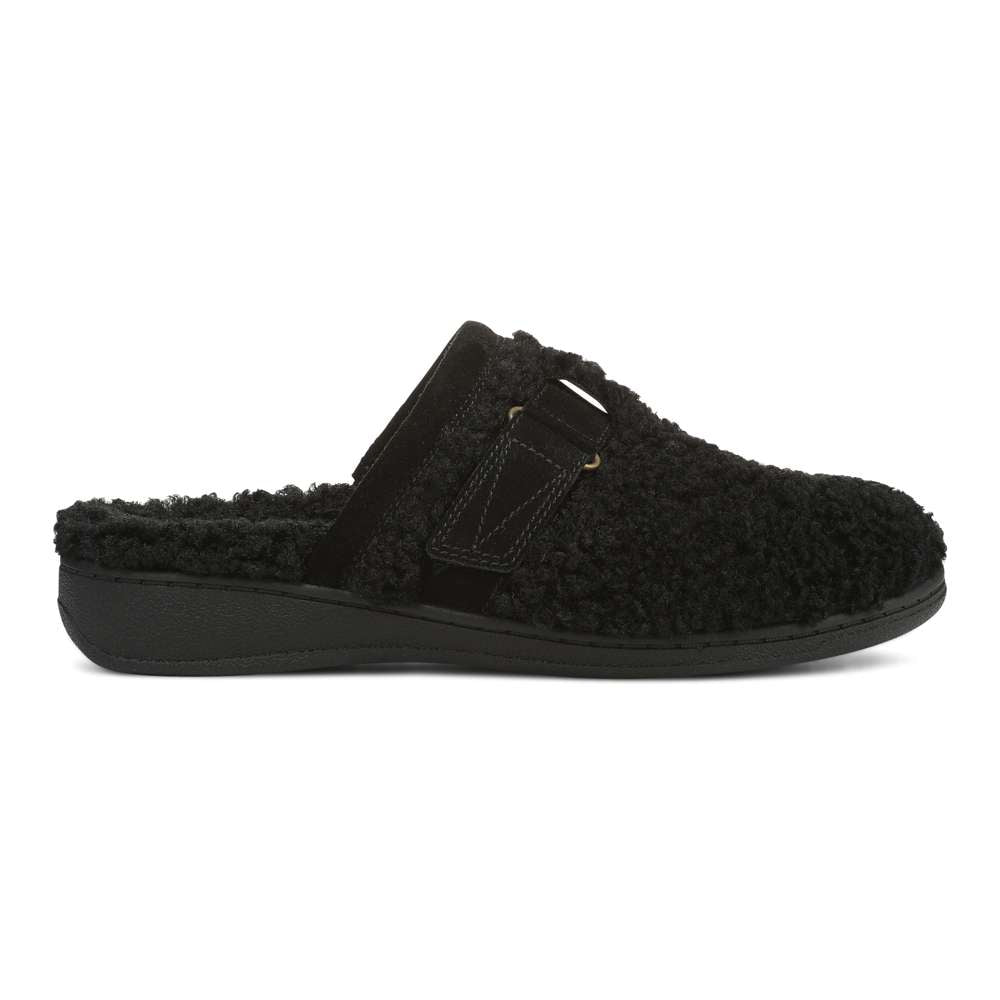 Izzy Slipper - Black