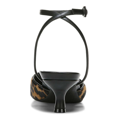 Jacynda Kitten Heel - Tan Leopard