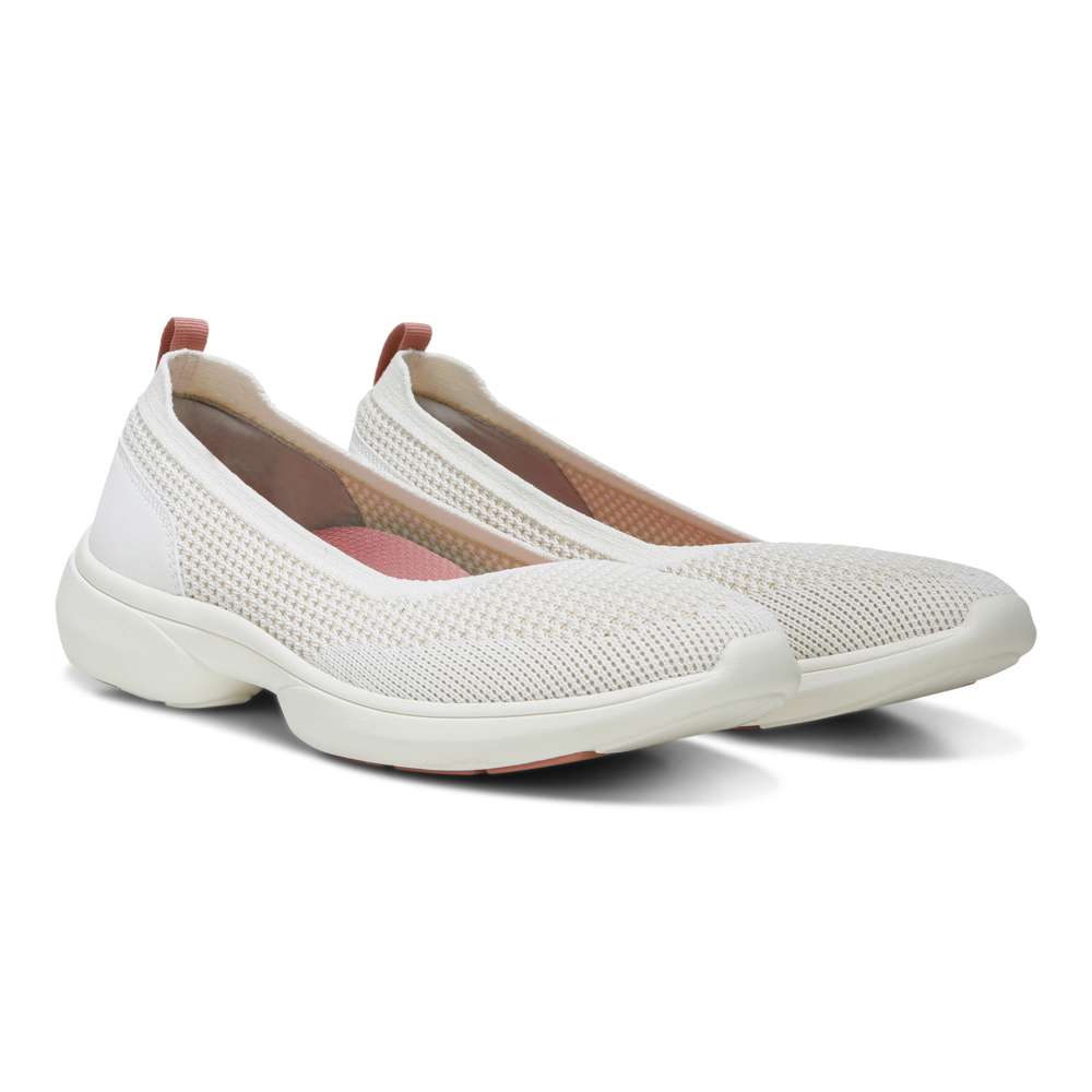 Kallie Active Flat - Marshmallow Knit