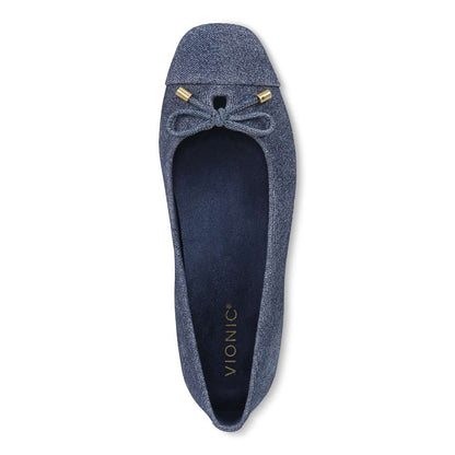 Klara Flat - Denim Blue