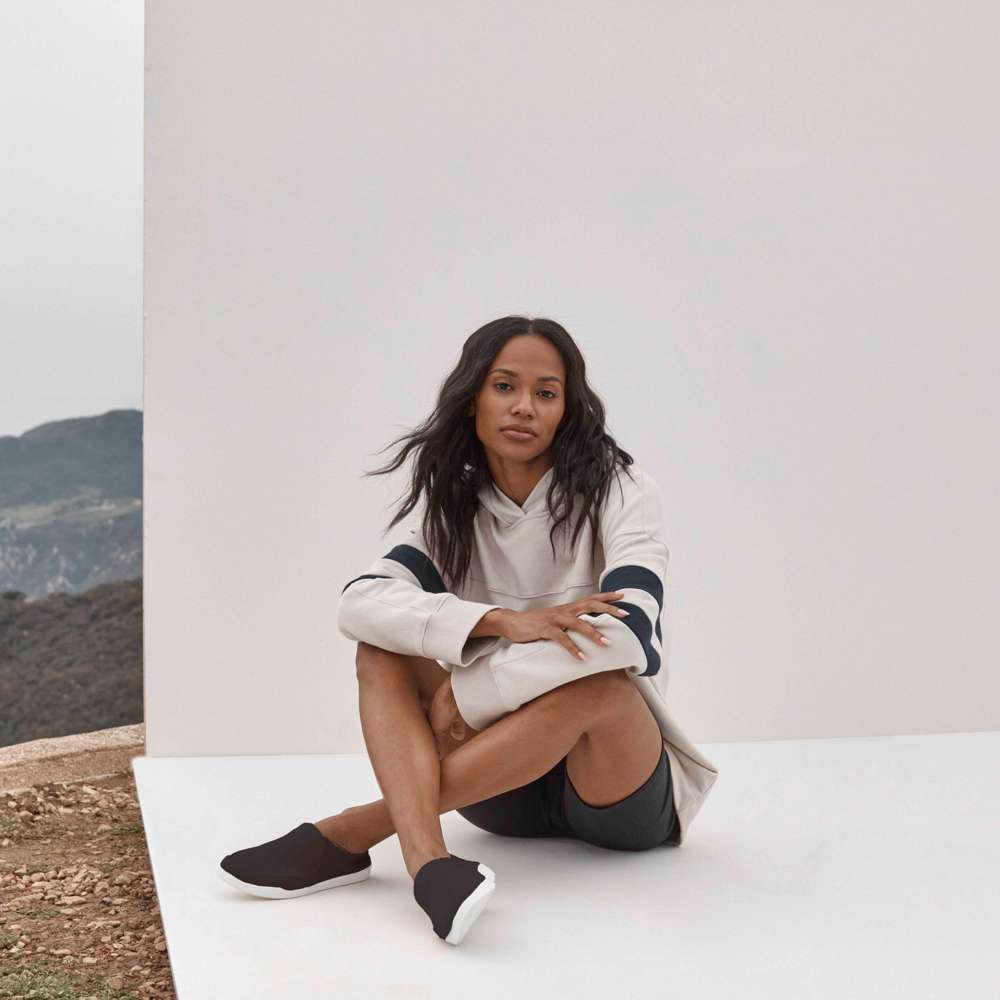 Malibu Slip-On Sneaker - Black Canvas