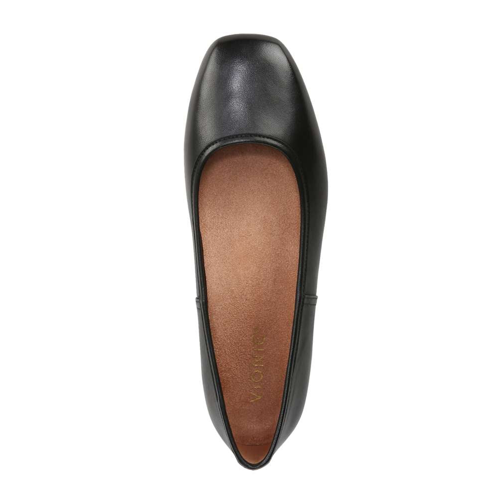 Orinda Ballet Flat - Black Nappa