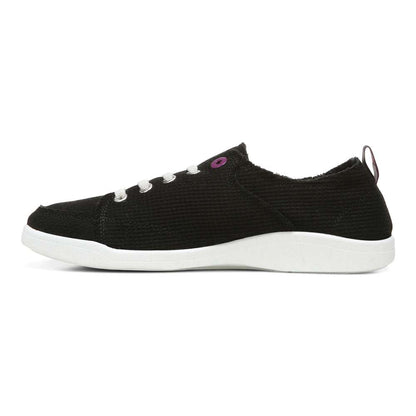 Pismo Casual Sneaker - Black Waffle Knit