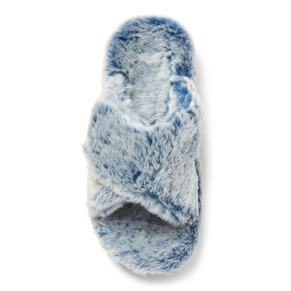 Relax Plush Slipper - Indigo