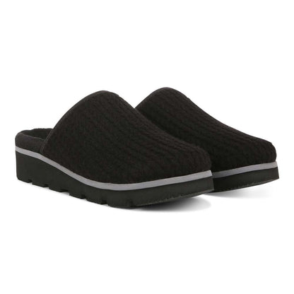 Sakura Mule Slipper - Black