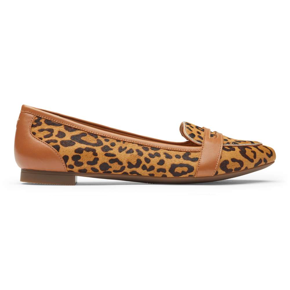 Savannah Flat - Tan Leopard
