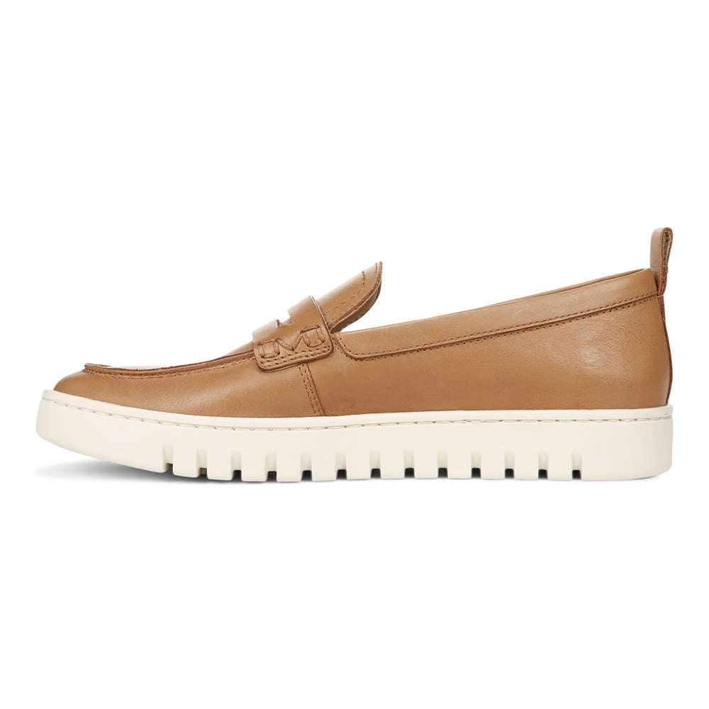 Uptown Loafer - Camel Leather