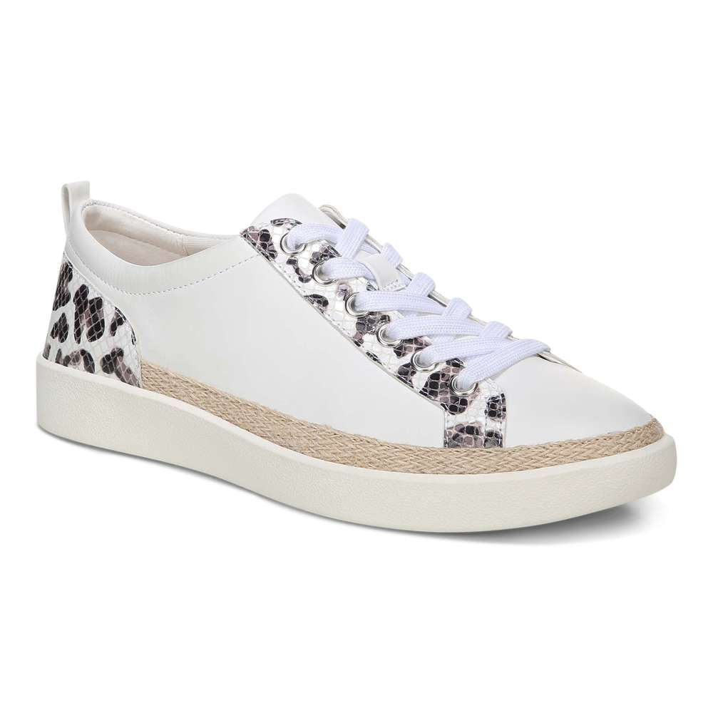 Winny Sneaker - White Leopard