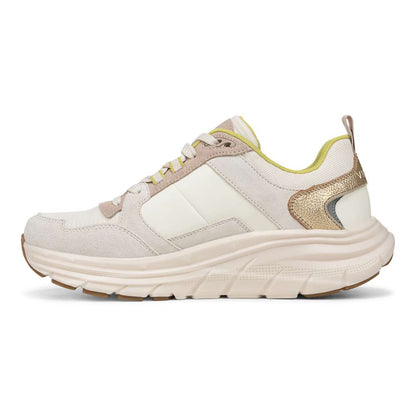Walk Max Skyline Mesh Sneaker - Ivory Gold