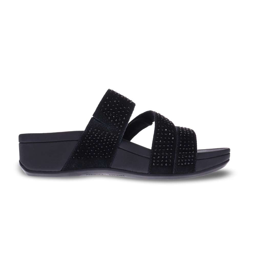 Alexis Platform Sandal - Black