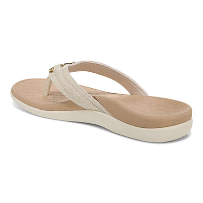 Tide Aloe Toe Post - Cream Patent