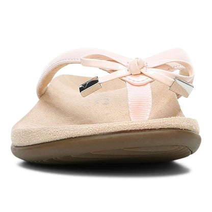 Bella Toe Post Sandal - Pale Blush