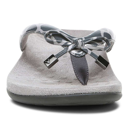 Bella Toe Post Sandal - Giraffe Dark Shadow