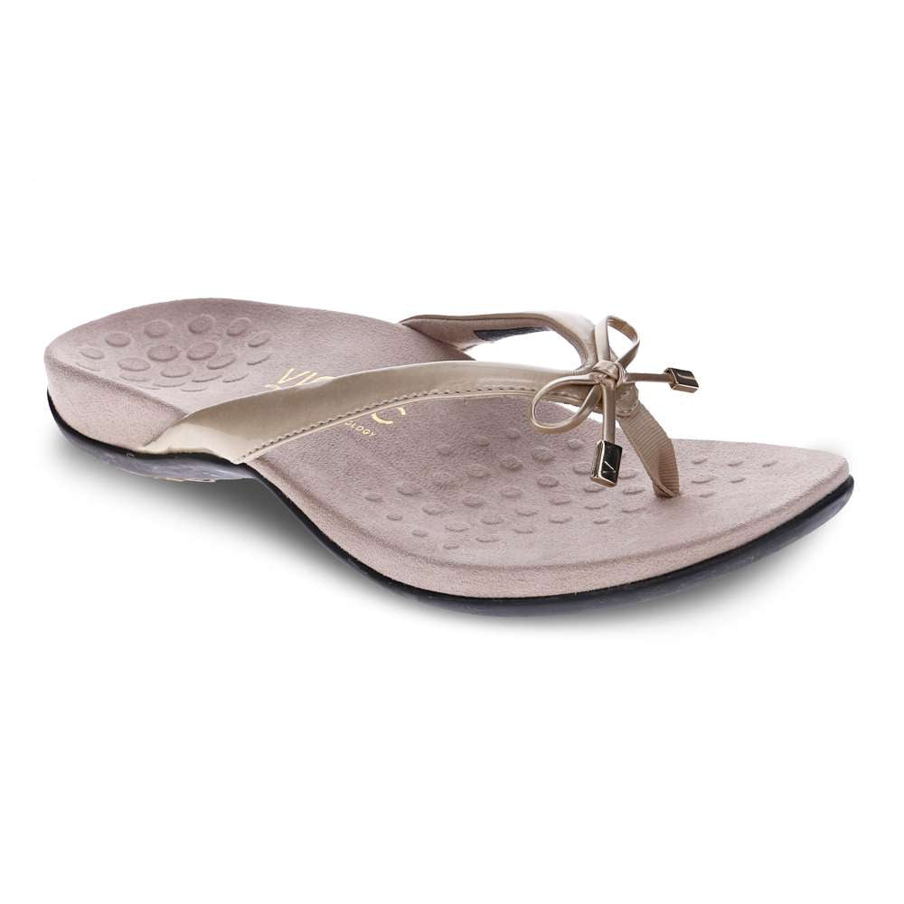 Bella Toe Post Sandal - Gold