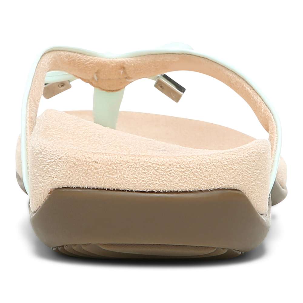 Bella Toe Post Sandal - Seafoam