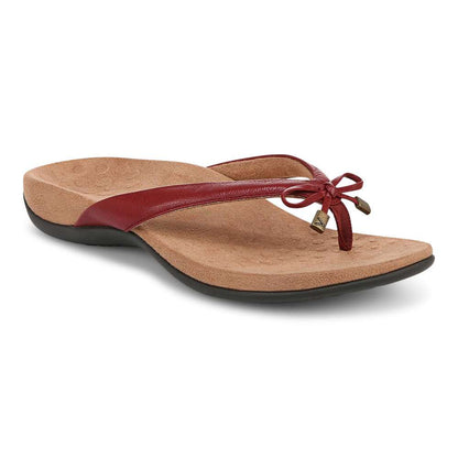 Bella Toe Post Sandal - Syrah