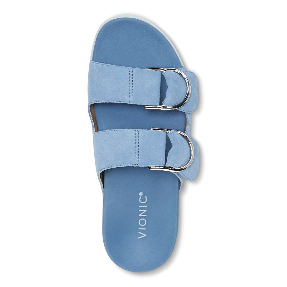 Corlee Slide Sandal - Sky