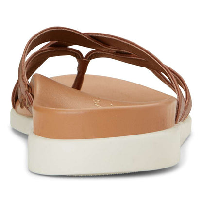 Daisy Toe Post Sandal - Toffee