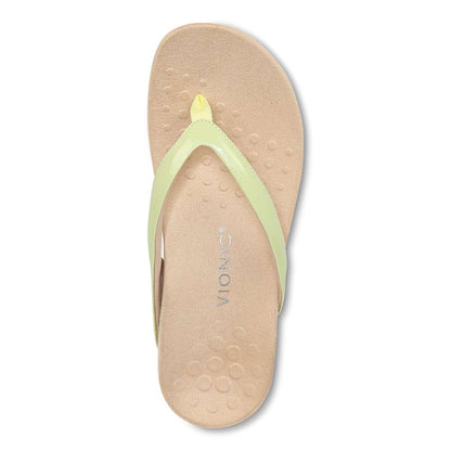 Dillon Toe Post Sandal - Pale Lime