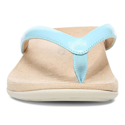 Dillon Toe Post Sandal - Porcelain Blue