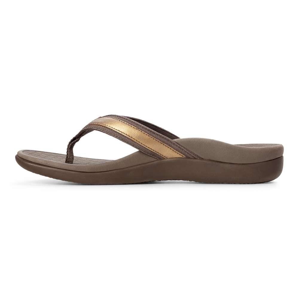 Islander Toe Post Sandal - Bronze