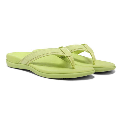 Islander Toe Post Sandal - Matcha Patent
