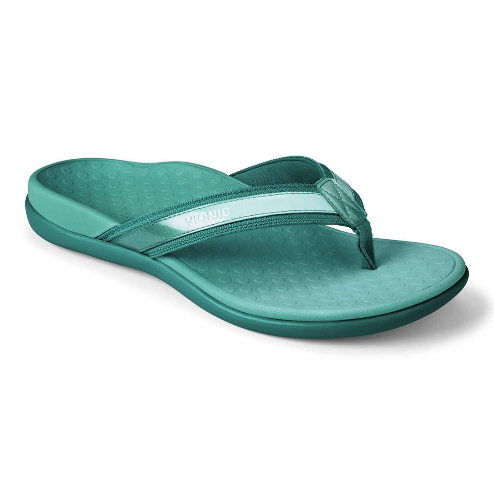 Islander Toe Post Sandal - Teal Ombre