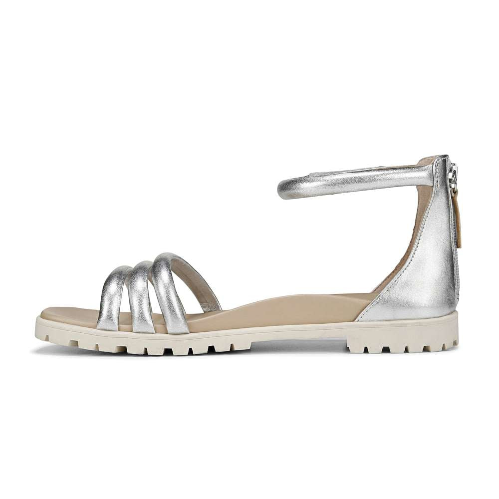 Laurel Strappy Sandal - Silver