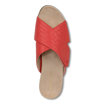 Leticia Wedge Sandal - Poppy