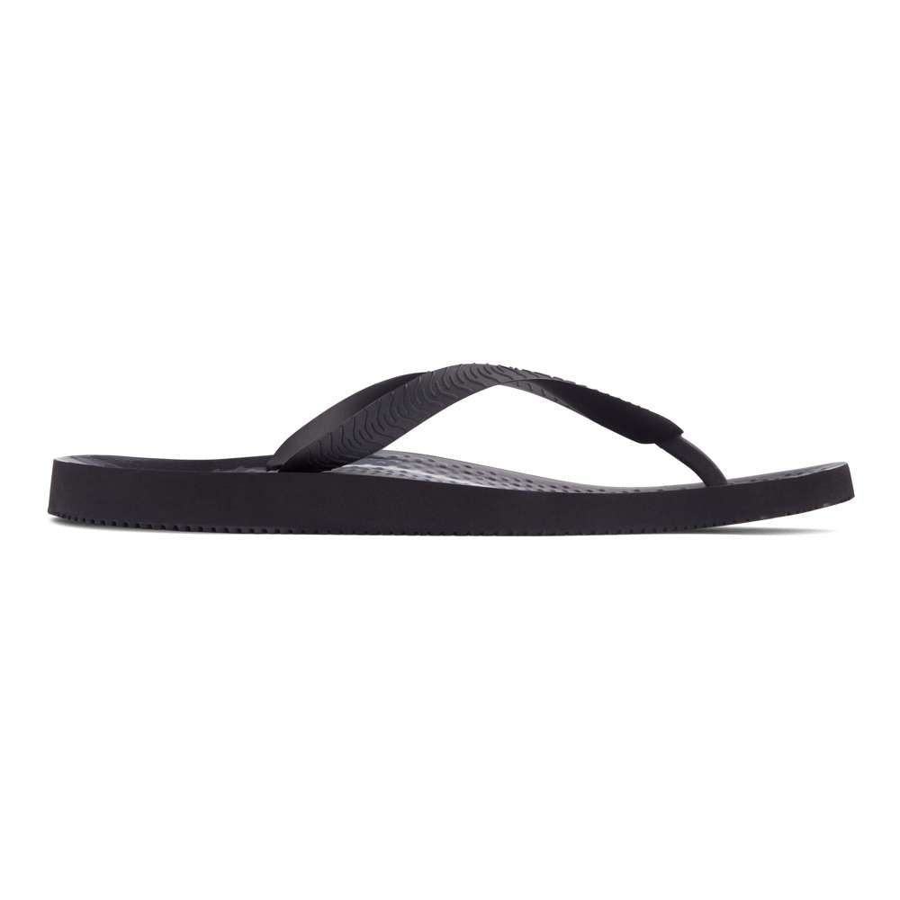Beach Manly Toe Post Sandal - Black