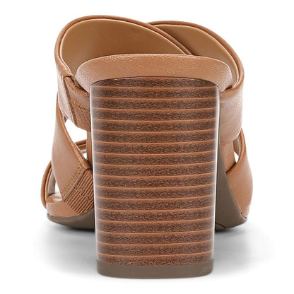 Merlot Heeled Sandal - Toffee