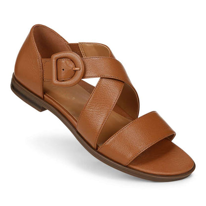 Pacifica Strappy Sandal - Toffee