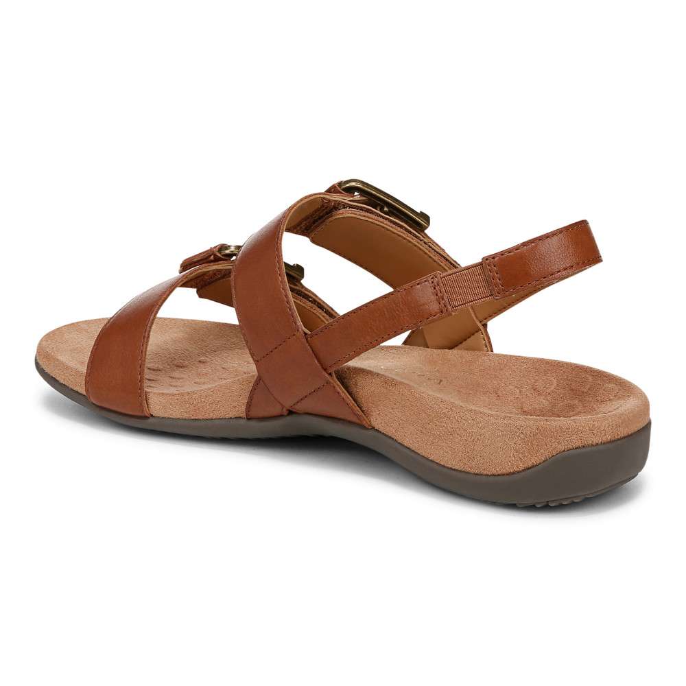 Reese Backstrap Sandal - Tan
