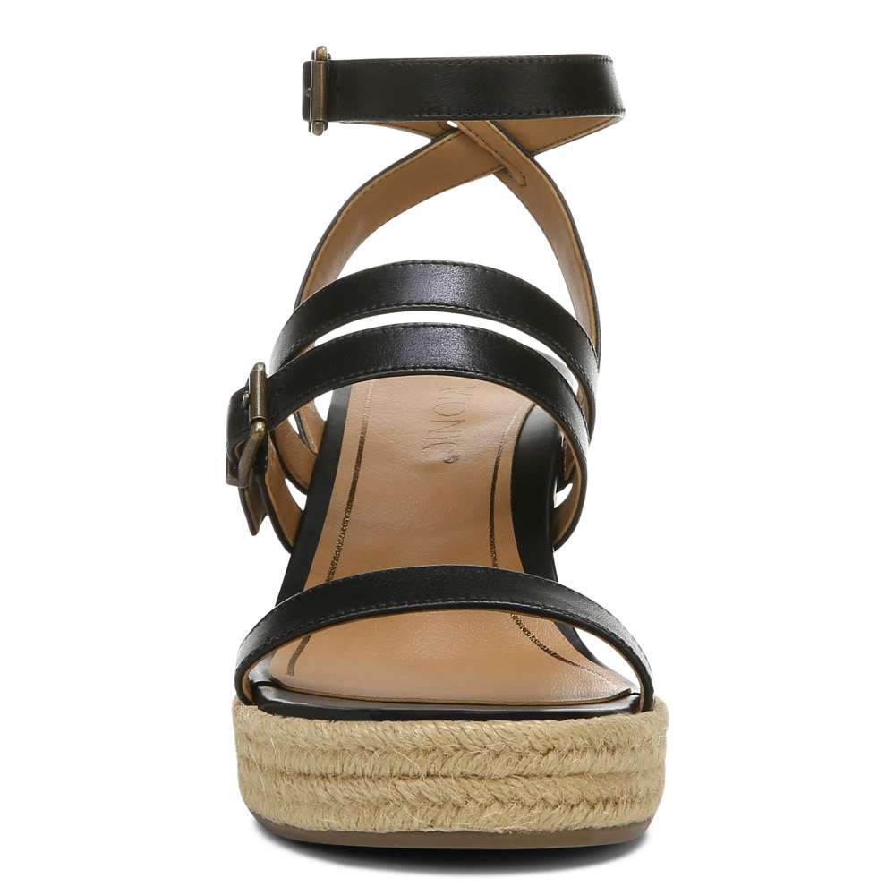 Sabina Wedge - Black