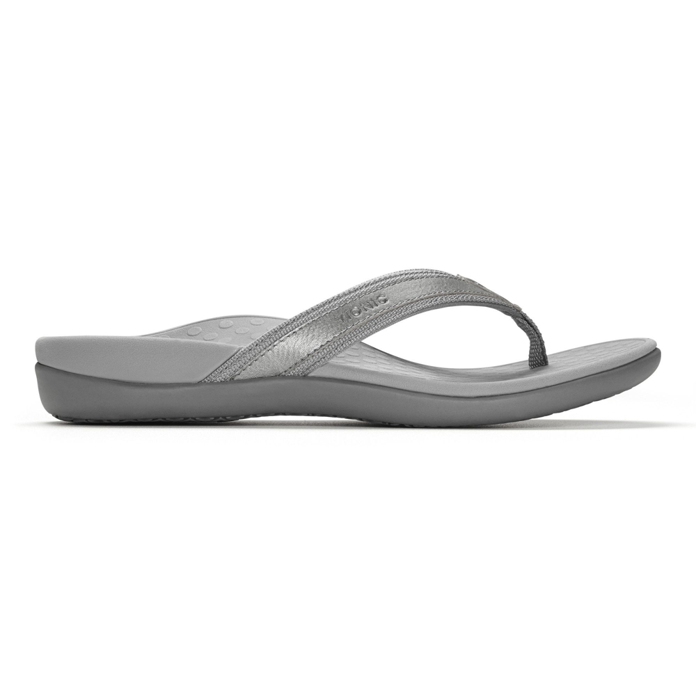 Tide Women's Toe Post Sandal - Pewter