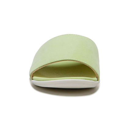 Val Slide Sandal - Pale Lime