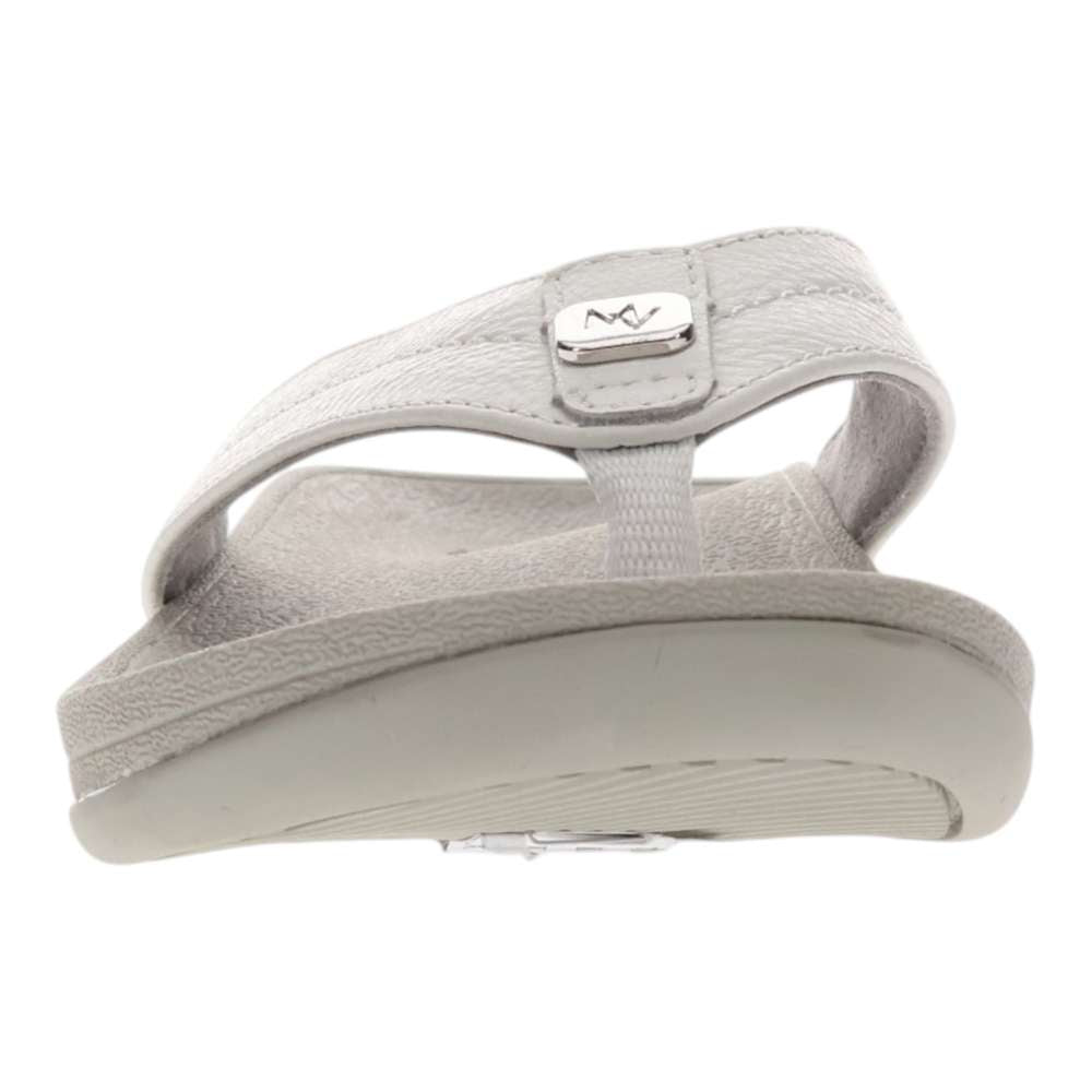 Allora Smooth Toe Post Sandal - White
